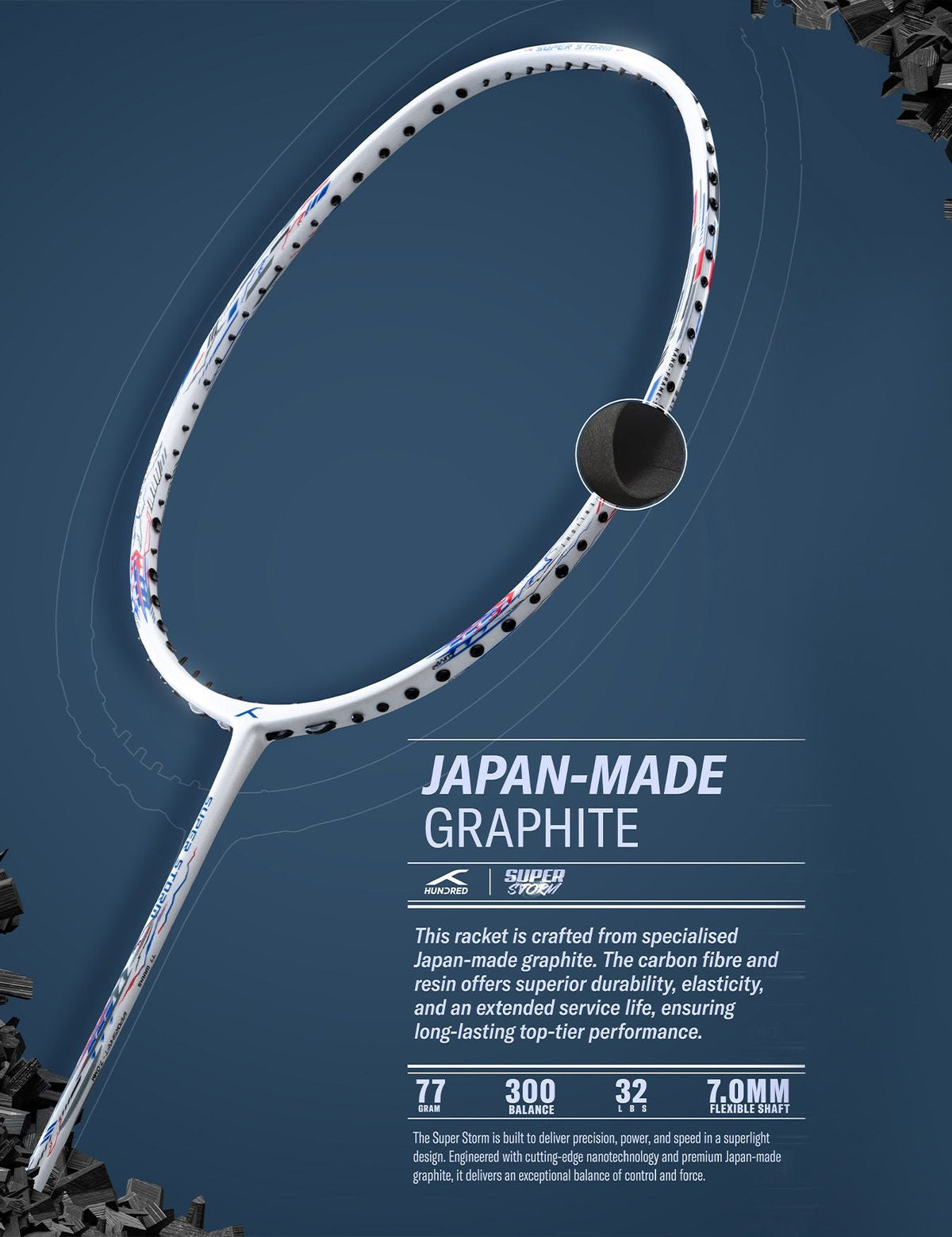Super Storm Japan-Made Graphite
