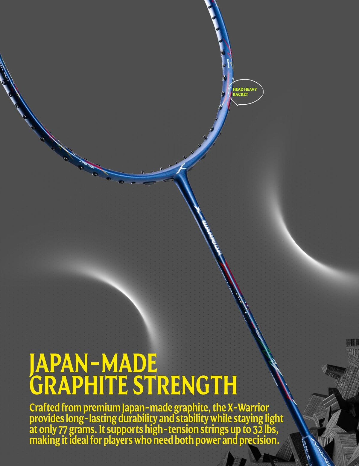 X-Warrior Japan-Made Graphite Strength